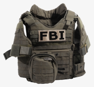 Bulletproof Vest Png - Fbi Swat Body Armor, Transparent Png, Free Download