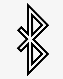 Transparent Bluetooth Symbol Png - Line Drawing Bluetooth, Png Download, Free Download