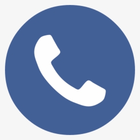 Blue And White Phone Icon, HD Png Download, Free Download