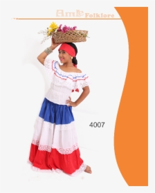 Falda Con Los Colores De La Bandera Dominicana, HD Png Download, Free Download