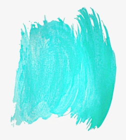 Watercolor Ink Droplets Free Png - Turquoise Paint Splat Png, Transparent Png, Free Download