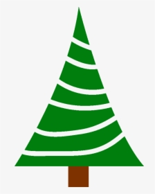 Transparent Christmas Tree Clip Art Png - Simple Christmas Tree Cartoon, Png Download, Free Download