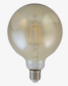 Fisense Gold Globe Basic 4w Dim 825 E27 - Incandescent Light Bulb, HD Png Download, Free Download