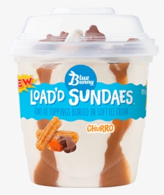 Blue Bunny Loaded Sundaes Flavors, HD Png Download, Free Download