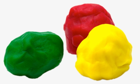 Balls Of Coloured Plasticine - Clip Art Play Dough, HD Png Download, Free Download