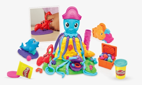 Graphic Freeuse Stock Doh Sets Arts And Crafts - Play Doh Cranky The Octopus, HD Png Download, Free Download