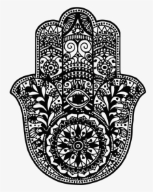 Five Pillars Of Islam Hand , Png Download - Hamsa Hand Sticker, Transparent Png, Free Download