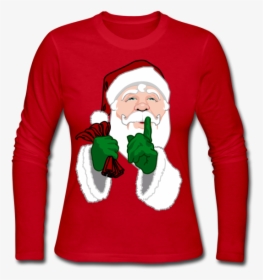 Png Santa Clothes - Christmas Shirt Santa, Transparent Png, Free Download