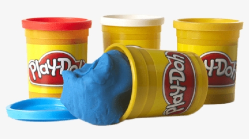 Play Doh 4 Potes Sortidos - Clip Art Play Dough, HD Png Download, Free Download