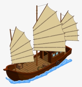 Chinese Junk Menu - Simpsons Tapped Out Boat, HD Png Download, Free Download