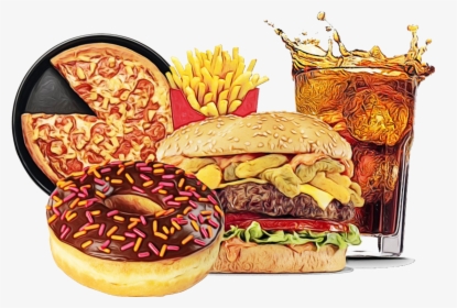 Cheeseburger Veggie Burger Junk Food Slider - Hamburger, HD Png Download, Free Download