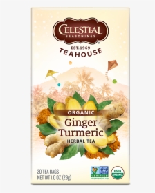 Celestial Seasonings Ginger Turmeric, HD Png Download, Free Download