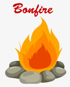 Camp Fire Cartoon Png , Png Download - Camp Fire Png, Transparent Png, Free Download
