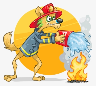 Cartoon , Png Download - Beware Of Fires, Transparent Png, Free Download