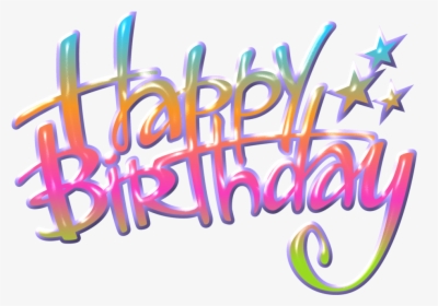 Calligraphy Transparent Happy Birthday, HD Png Download, Free Download
