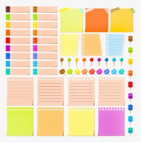 Note Paper, Post It, Push Pins, Labels, Paper, Office - Colorfulness, HD Png Download, Free Download