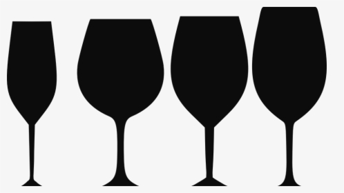 Glasses, Wine, Drink - Free Vector Wine Glass Silhouette, HD Png Download, Free Download