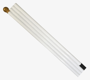 White Titan Flagpole Replacement Sections - Fluorescent Lamp, HD Png Download, Free Download