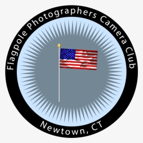 Flagpole Photographers Camera Club Logo X1050 - Starburst Clip Art, HD Png Download, Free Download