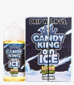 Candy King Worms On Ice - Electronic Cigarette, HD Png Download, Free Download