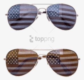 Silver Aviator Sunglasses Image - Plaid, HD Png Download, Free Download