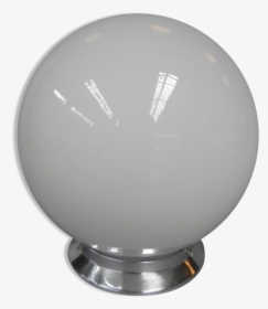 Art Deco Ceiling Light White Glass Ball - Sphere, HD Png Download, Free Download