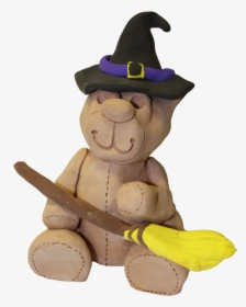 1610 Older Halloween Clay Bear, HD Png Download, Free Download