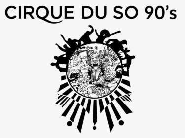 Cirque Du So 90’s , Beheaded By Dmv Based Artist Cary - Cirque Du Soleil Logo Svg, HD Png Download, Free Download