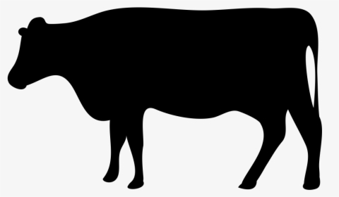 Transparent Cow Silhouette Png - Cattle Icon, Png Download, Free Download