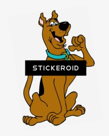 Scooby Doo In Shaggy"s Arms , Png Download - Scooby Doo Sticker, Transparent Png, Free Download