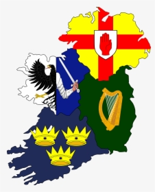 Provinces Of Ireland Flags, HD Png Download, Free Download