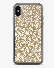 Holiday Gold Leaf Pattern Iphone Case - Huawei Y7 2019 Husa, HD Png Download, Free Download