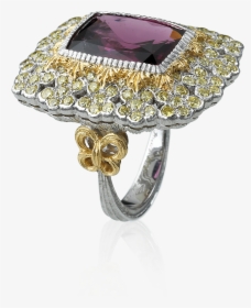 Buccellati - Rings - Cocktail Ring - High Jewelry - Buccellati Ring Ruby, HD Png Download, Free Download