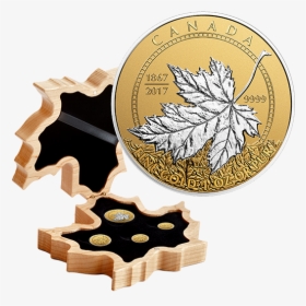 Canada Maple Leaf Fractional Coin Set - Maple Leaf Fractional Set 2018, HD Png Download, Free Download