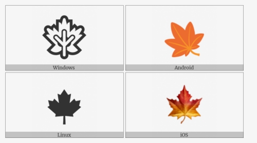 Maple Leaf On Various Operating Systems - Canada Flag, HD Png Download, Free Download