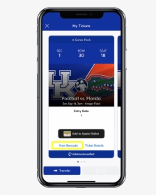 Nfl Tickets Ticketmaster Mobile, HD Png Download, Free Download