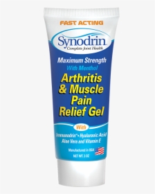Synodrin Topical Pain Cream, HD Png Download, Free Download