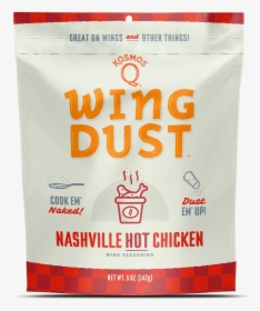 Nashville Hot Wing Dust Front View Kosmo"s Q - Buffalo Wing, HD Png Download, Free Download