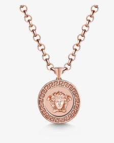 Versace - Necklace - Versace Chain Png, Transparent Png - kindpng