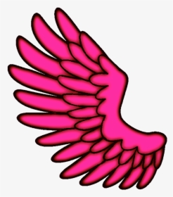 Wings Wing Pinkwings Pink Hotpink Angelwings Angel - Clip Art Wings Cartoon, HD Png Download, Free Download