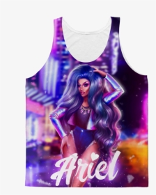 Ariel Versace "city Lights - Active Tank, HD Png Download, Free Download