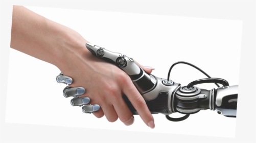 Human Robot Handshake - Robot And Human Hand Png, Transparent Png, Free Download