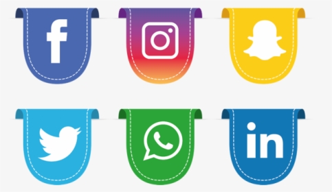 Clip Art Cute Social Media Icons - Facebook Instagram Logo Png, Transparent Png, Free Download