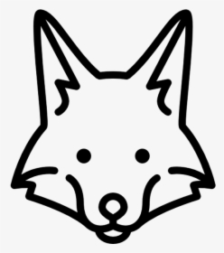 Fox Crafts, Fox Head, Free Icon, Icon Font, Icon Design, - Foxes Outline, HD Png Download, Free Download