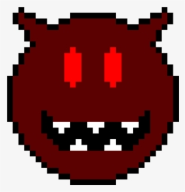 Smiling Devil Clipart , Png Download - Pixel Art Sword And Shield, Transparent Png, Free Download