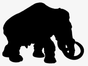 Wooly Mammoth Silhouette Png - Woolly Mammoth Silhouette Png, Transparent Png, Free Download