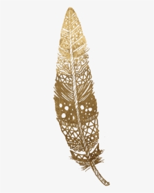Transparent Gold Feather Png - Motif, Png Download, Free Download