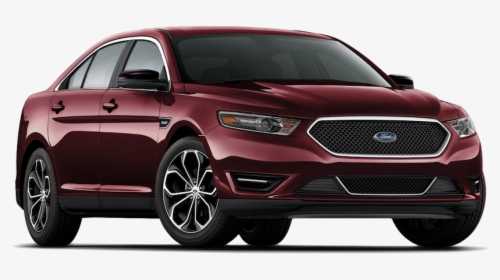 Red 2019 Ford Taurus On White - 2019 Ford Taurus Sho, HD Png Download, Free Download