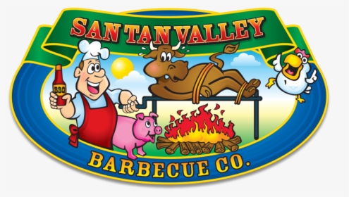 San Tan Valley Bbq - Cartoon, HD Png Download, Free Download