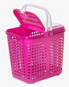 Basket With Cover, HD Png Download, Free Download